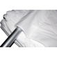 Linkstar achtergronddoek AD-01 2,9 x 5 m wit uitwasbaar